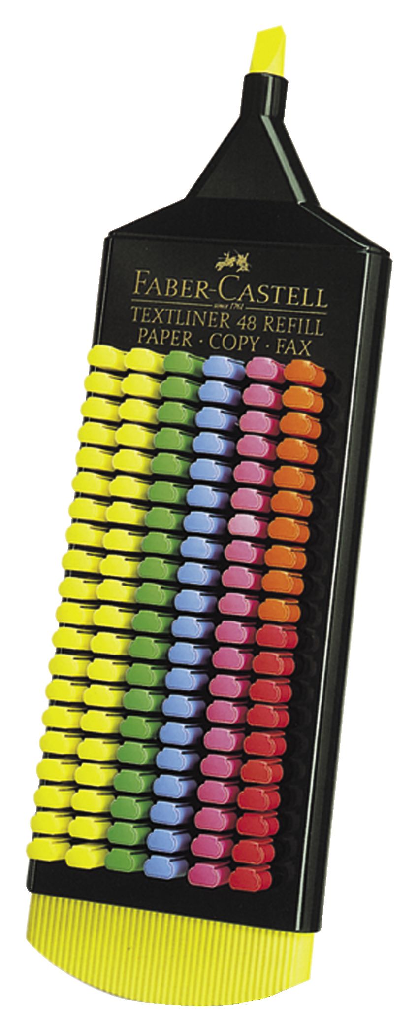 DISPLAY 120 BUC TEXTMARKER DIVERSE CULORI 1548 FABER-CASTEL DISPLAY 120 BUC TEXTMARKER DIVERSE CULORI 1548 FABER-CASTEL